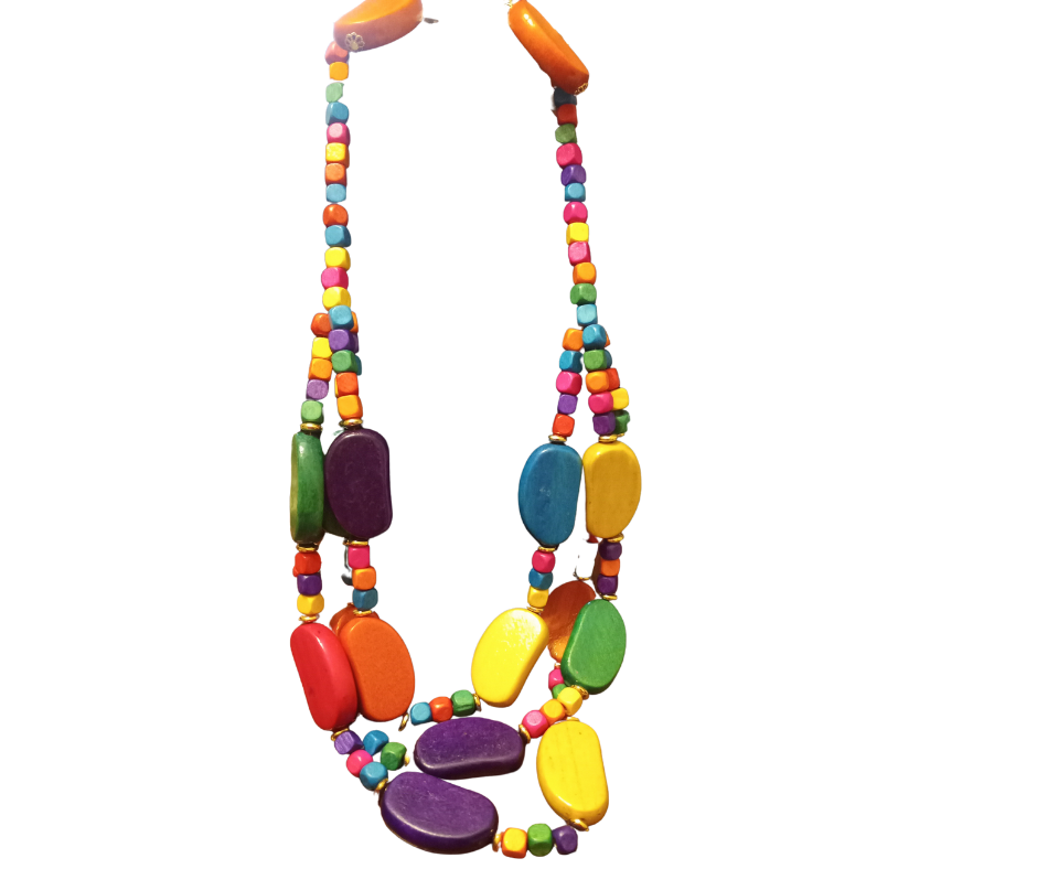 Rainbow Necklet Set